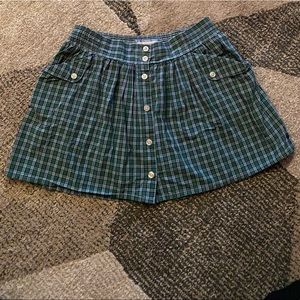 Aerie plaid skirt